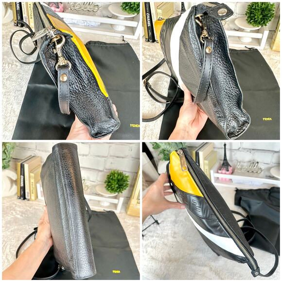 Fendi leather clutch crossbody bag - Picture 6 of 16